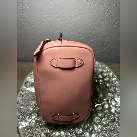 Coach Pink Quilted Crossbody Bag-(#0176) - Picture 5 of 7